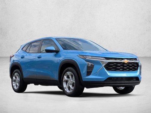 Marina Blue Metallic 2025 Chevrolet Trax LS