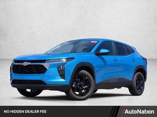 Marina Blue Metallic 2025 Chevrolet Trax LS