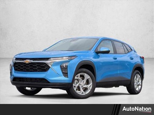 Marina Blue Metallic 2025 Chevrolet Trax LS