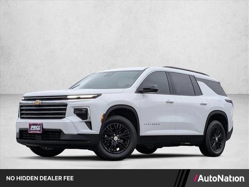 Summit White 2026 Chevrolet Traverse LT