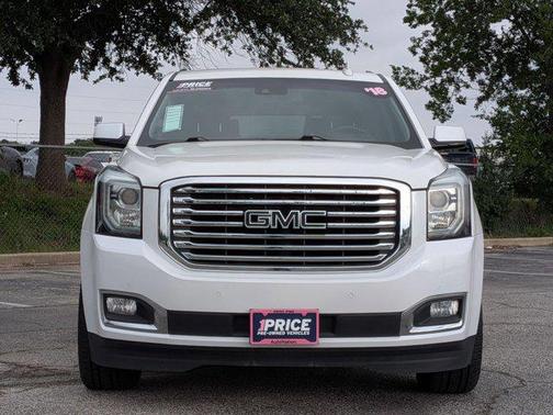 White Frost Tricoat 2018 GMC Yukon SLT