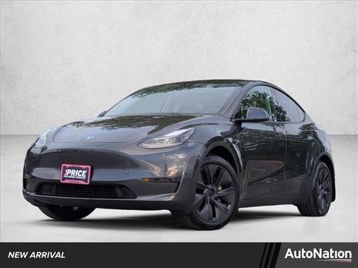 Stealth Grey 2025 Tesla Model Y Long Range Dual Motor All-Wheel Drive