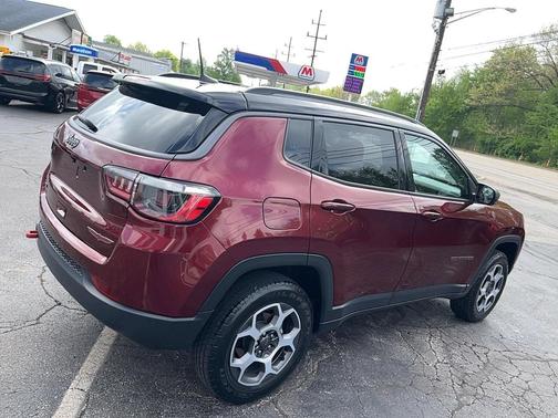 Velvet Red Pearlcoat 2022 Jeep Compass Trailhawk