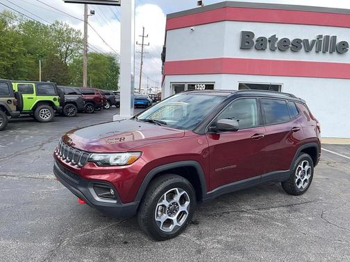 Velvet Red Pearlcoat 2022 Jeep Compass Trailhawk