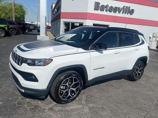 Bright White Clearcoat 2025 Jeep Compass Limited