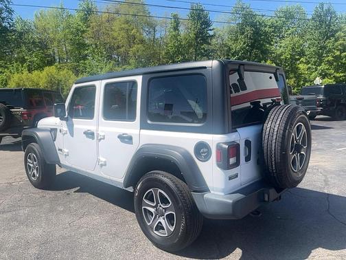 Bright White Clearcoat 2022 Jeep Wrangler Unlimited Sport