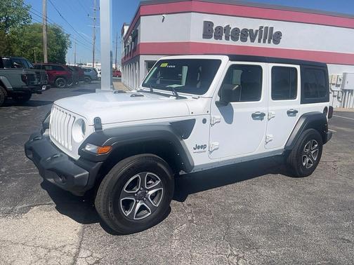 Bright White Clearcoat 2022 Jeep Wrangler Unlimited Sport