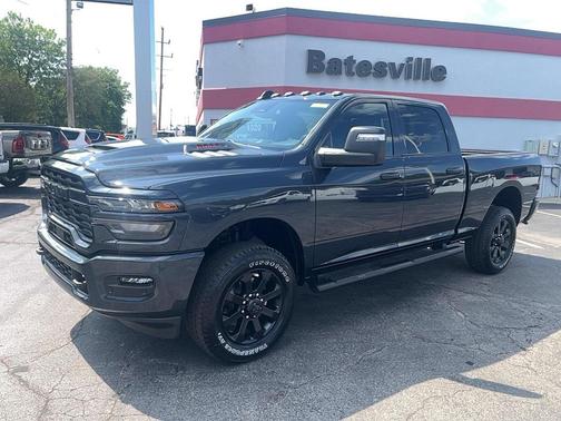 Forged Blue Metallic 2026 RAM 2500 Black Express Crew Cab 4x4 6'4' Box