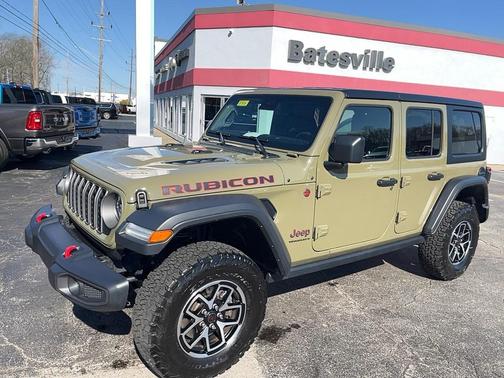 Green 2025 Jeep Wrangler Rubicon