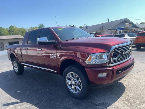 Delmonico Red Pearlcoat 2017 RAM 3500 Limited Mega Cab 4x4 6'4' Box