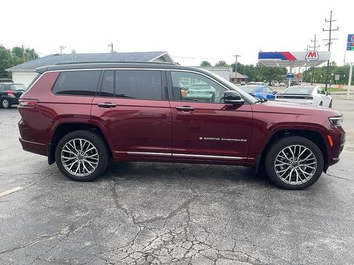 Velvet Red Pearlcoat 2024 Jeep Grand Cherokee L Summit Reserve