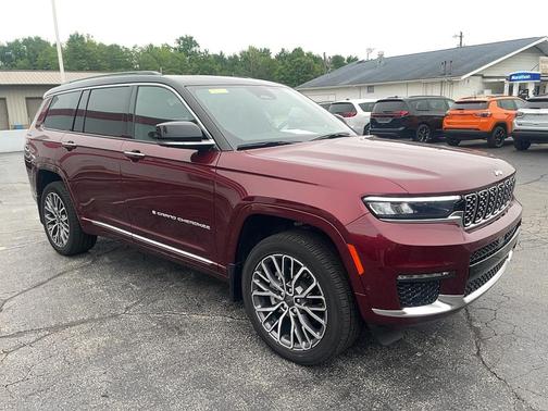 Velvet Red Pearlcoat 2024 Jeep Grand Cherokee L Summit Reserve