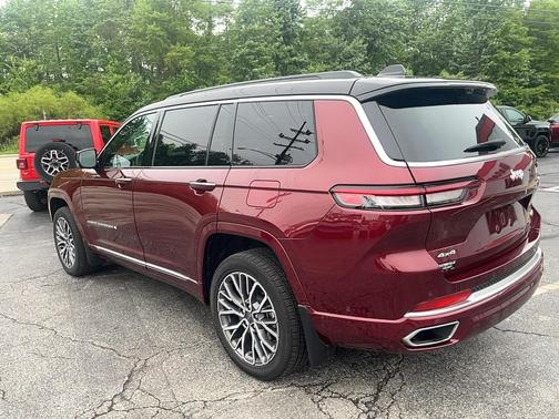 Velvet Red Pearlcoat 2024 Jeep Grand Cherokee L Summit Reserve