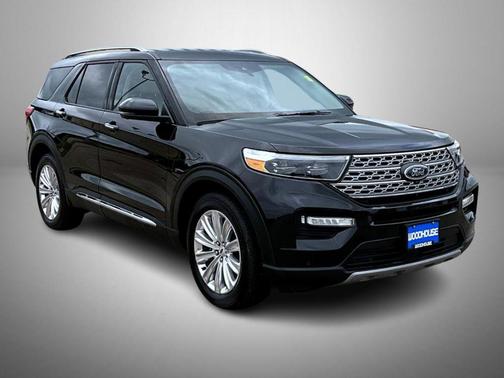 Agate Black Metallic 2022 Ford Explorer Limited