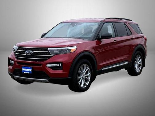 Rapid Red Metallic Tinted Clearcoat 2020 Ford Explorer XLT