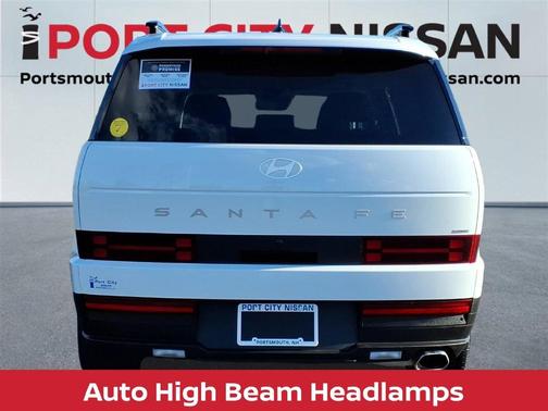 White 2024 Hyundai SANTA FE SEL