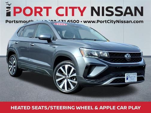Platinum Gray Metallic 2024 Volkswagen Taos SE FWD