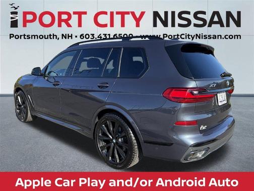 Arctic Gray Metallic 2022 BMW X7 xDrive40i