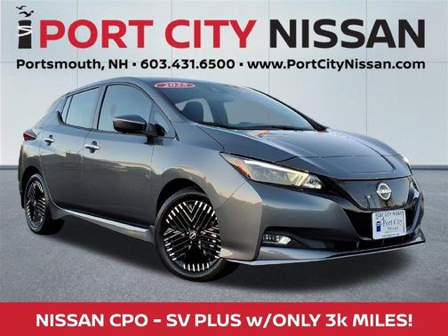 Gun Metallic 2025 Nissan Leaf SV PLUS