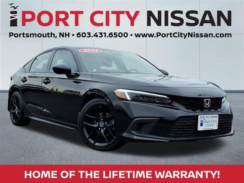 Crystal Black Pearl 2022 Honda Civic Sport