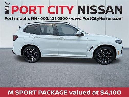 Alpine White 2023 BMW X3 xDrive30i
