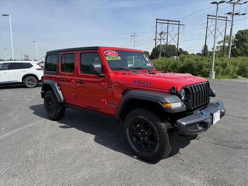 Firecracker Red Clearcoat 2023 Jeep Wrangler 4xe Base