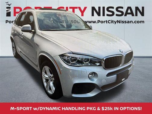 Glacier Silver Metallic 2017 BMW X5 xDrive35i