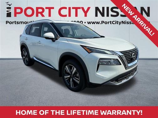 White 2023 Nissan Rogue SL
