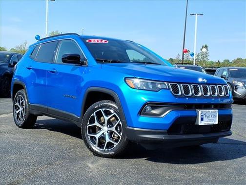 Laser Blue 2024 Jeep Compass Latitude