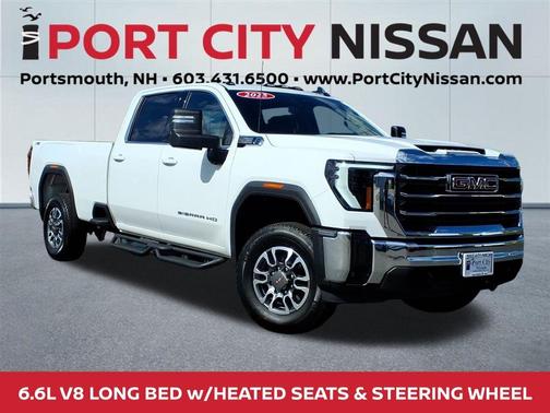 Summit White 2025 GMC Sierra 2500 SLE