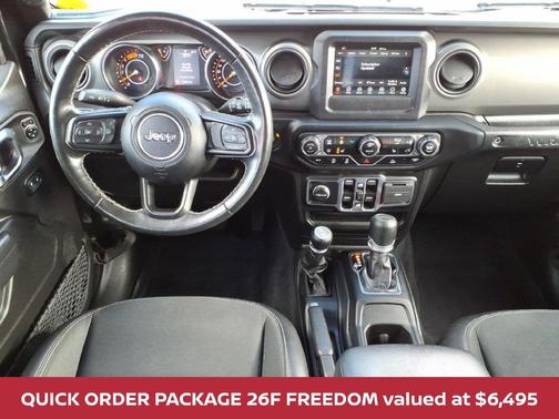 Black Clearcoat 2023 Jeep Wrangler Freedom