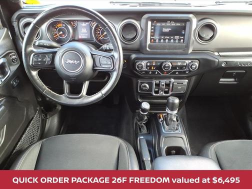 Black Clearcoat 2023 Jeep Wrangler Freedom
