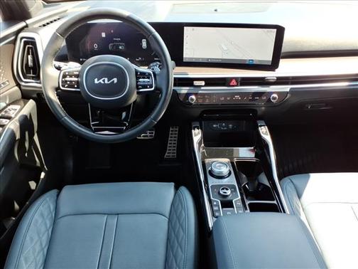 Steel Gray 2025 Kia Sorento Hybrid SX Prestige