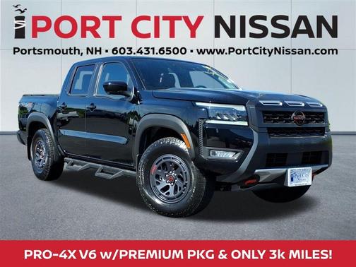 Black 2026 Nissan Frontier PRO-4X