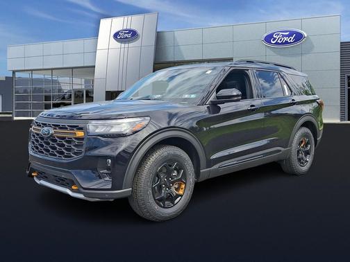 AGATE BLACK METALLIC 2026 Ford Explorer Tremor