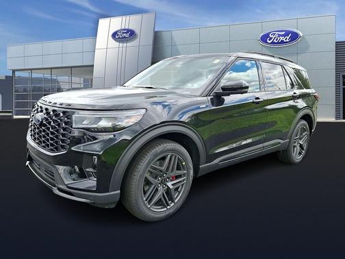 AGATE BLACK METALLIC 2026 Ford Explorer ST-Line