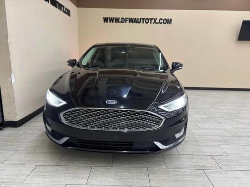 Agate Black 2019 Ford Fusion Titanium