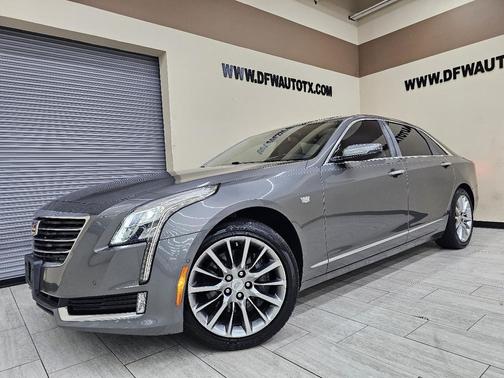 Gray 2017 Cadillac CT6 3.6L Luxury