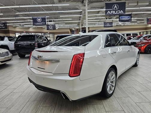Crystal White Tricoat 2017 Cadillac CTS 2.0L Turbo