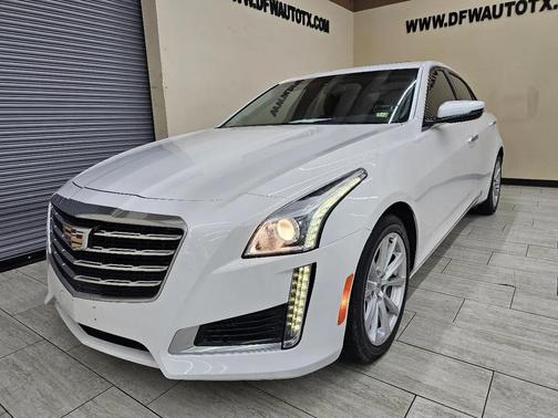 Crystal White Tricoat 2017 Cadillac CTS 2.0L Turbo