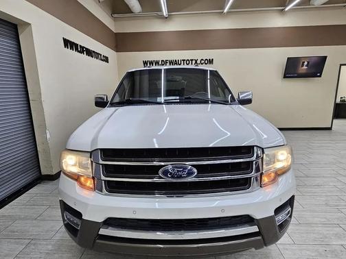 White Platinum Metallic Tri-Coat 2015 Ford Expedition EL King Ranch