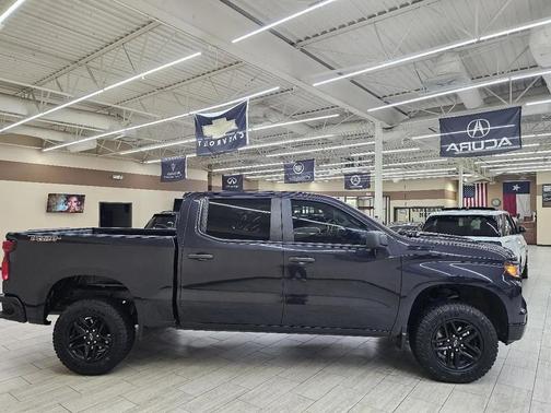 Blue 2022 Chevrolet Silverado 1500 Custom Trail Boss
