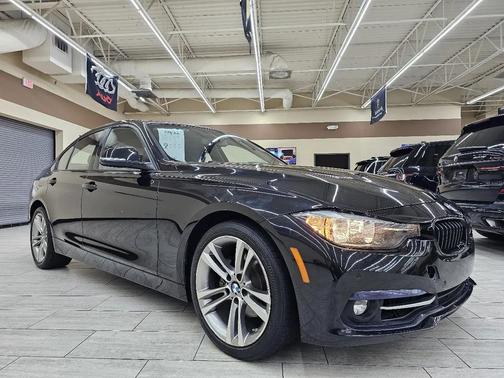 Black 2016 BMW 328 328i SULEV