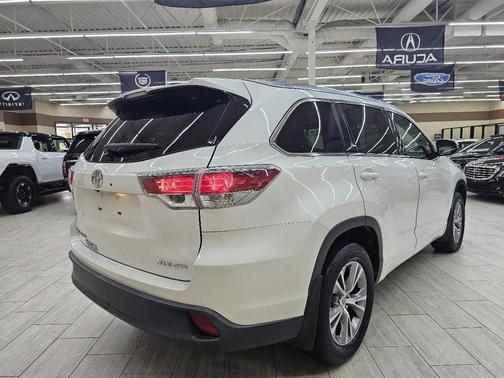 Blizzard Pearl 2015 Toyota Highlander XLE