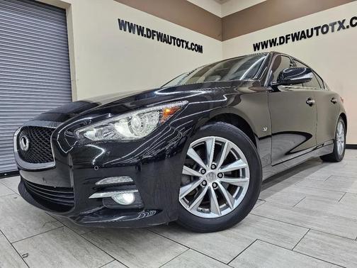 Black 2015 INFINITI Q50 Premium