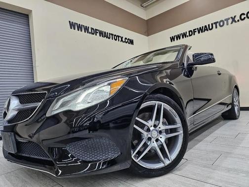 Black 2014 Mercedes-Benz E-Class E350 Cabriolet