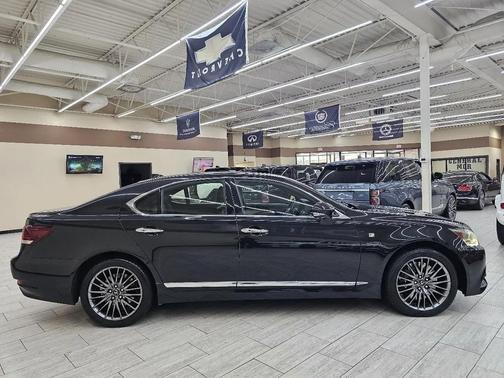 Black 2017 Lexus LS 460 Base