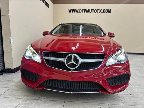 Mars Red 2015 Mercedes-Benz E-Class E550 Coupe