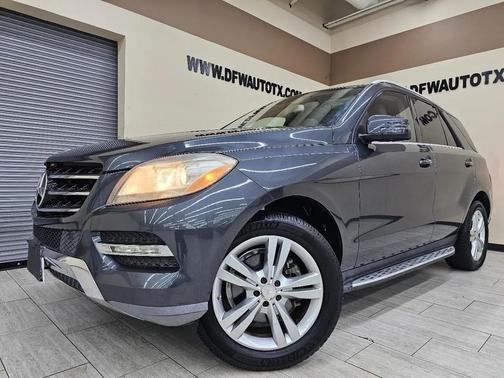 Steel Gray Metallic 2013 Mercedes-Benz M-Class ML350 4MATIC