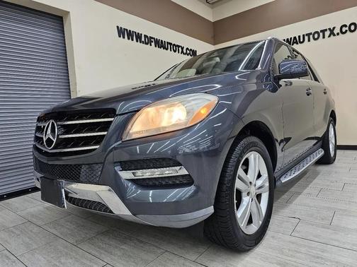 Steel Gray Metallic 2013 Mercedes-Benz M-Class ML350 4MATIC